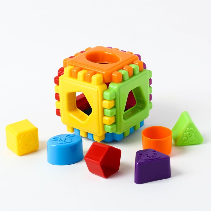 Развивающая игрушка Логический куб «Геометрик» 