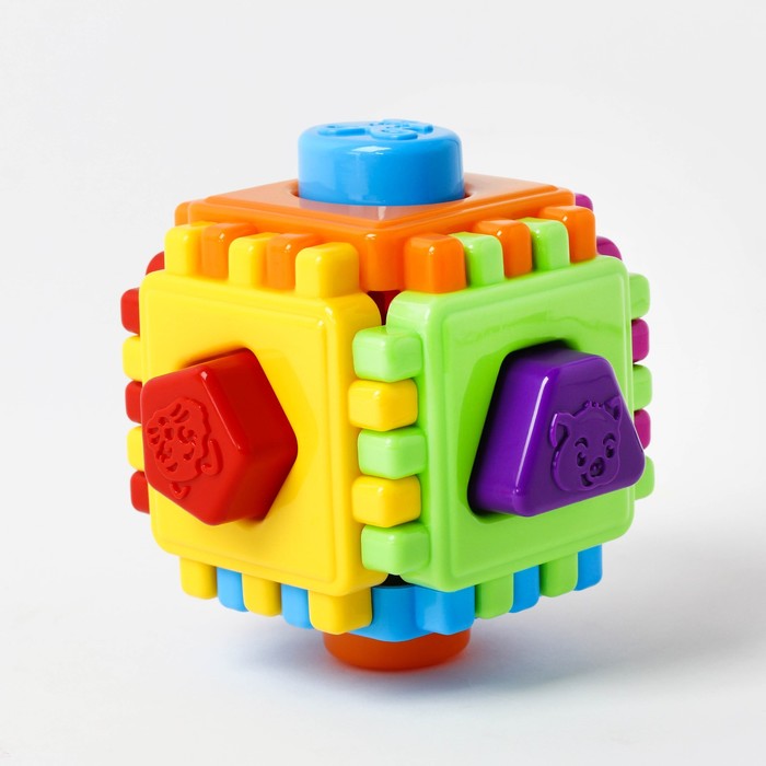 Развивающая игрушка Логический куб «Геометрик» 