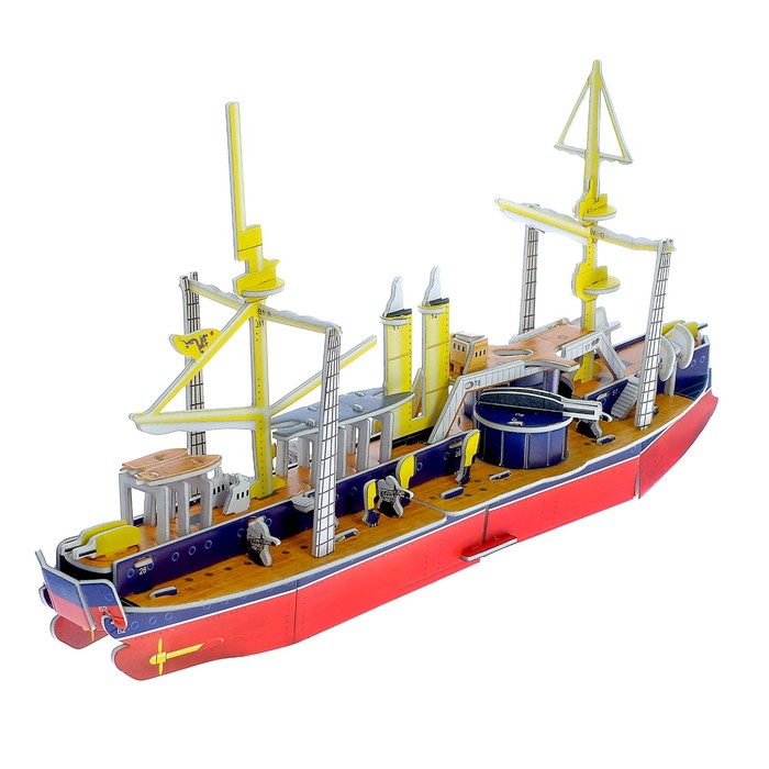 Конструктор 3D «Классический корабль», 73 детали 