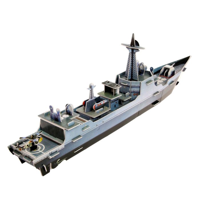 Конструктор 3D «Военный корабль 