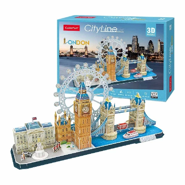 Пазл CubicFun Достопримечательности Лондона