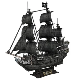 Пазл CubicFun Корабль Месть королевы Анны (T4018h) 