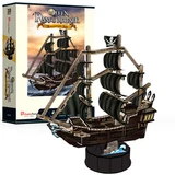 Пазл CubicFun Корабль Месть Королевы Анны (T4035h)