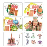 Пазл CubicFun Собор Василия Блаженного (Россия) MC093h - фото 3