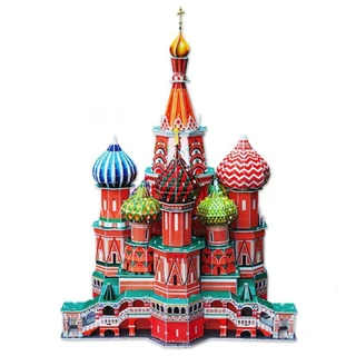 Пазл CubicFun Собор Василия Блаженного (Россия) MC093h