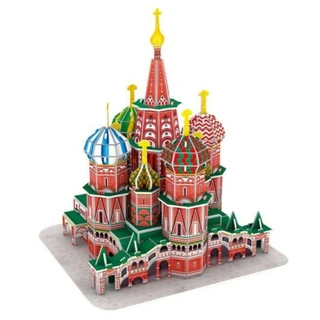 Пазл CubicFun Собор Василия Блаженного (Россия) C239h