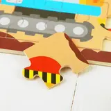 Пазл малый с картинкой "Экскаватор"  - фото 3