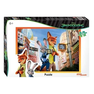 Пазл Step Puzzle Disney. "Зверополис" 160эл.