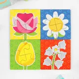 Пазл для малышей "Цветы" 