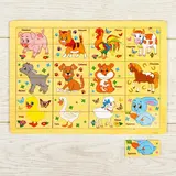 Пазл разрезные картинки "Домашние животные", 24 элемента  - фото 3