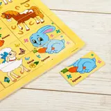 Пазл разрезные картинки "Домашние животные", 24 элемента 