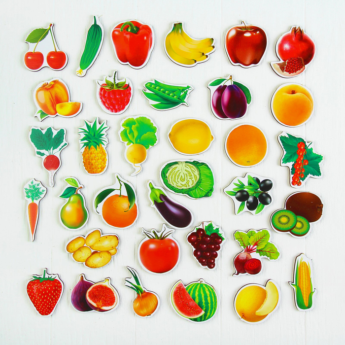 Обучающий набор "Овощи, фрукты, ягоды" 