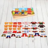 Пазл "Семья медвежат", 45 элементов, МИКС 