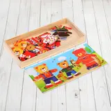 Пазл "Семья медвежат", 45 элементов, МИКС  - фото 3