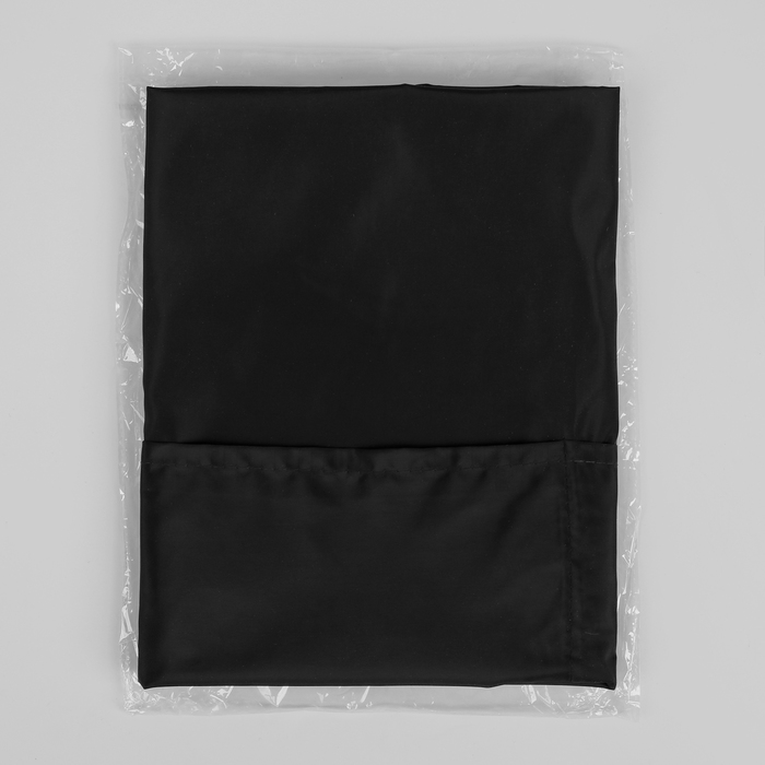 Фартук парикмахерский, двусторонний, 59 × 76 см, цвет чёрный 