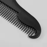 Расчёска - гребень для усов и бороды, цвет чёрный  - фото 2