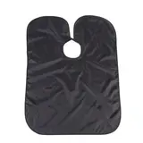 Пелерина парикмахерская, на завязках, 69 × 95 см, цвет чёрный 