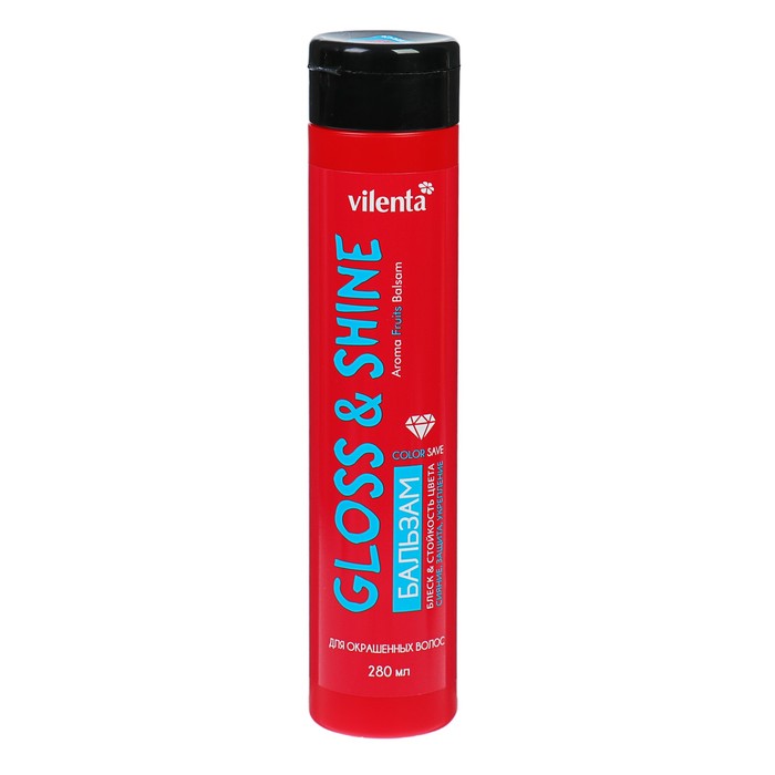 Бальзам Vilenta Gloss&Shine для окрашенных волос, 280 мл 