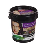 Стойкая натуральная крем-краска для волос «Народные рецепты» тон Горький Шоколад, 120 мл 