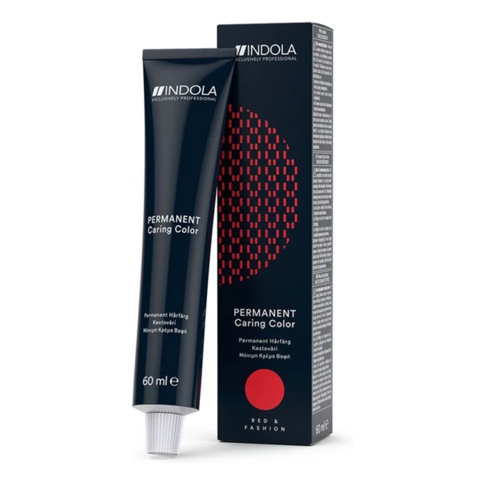 Перманентный крем-краситель Indola Red & Fashion 4.80 Средний коричневый шоколадный натуральный, 60 мл 