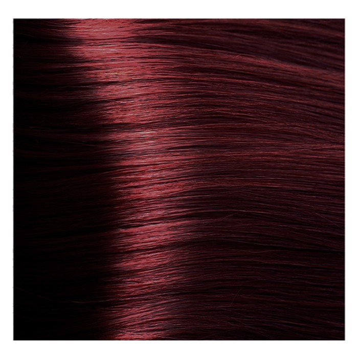 Крем-краска для волос Kapous с гиалуроновой кислотой, 5.6 Светлый коричневый красный, 100 мл 
