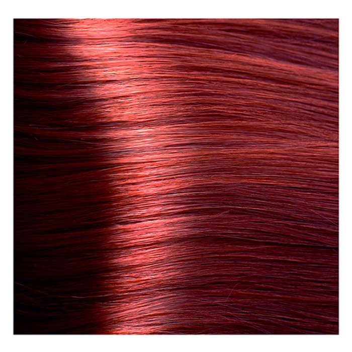 Крем-краска для волос Kapous с гиалуроновой кислотой, 8.6 Светлый блондин, красный, 100 мл 