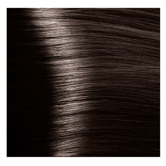 Крем-краска для волос Kapous с гиалуроновой кислотой, 5.0 Светлый коричневый, 100 мл 