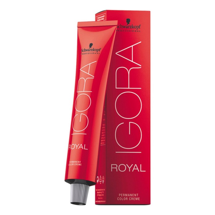 Крем-краска для волос Igora Royal 6-65 Темный русый шоколадный золотистый, 60 мл 