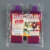 Бигуди велюровые, с крабом, d = 4 см, 6 шт, цвет МИКС  - фото 2