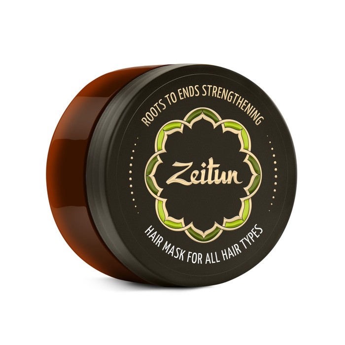 Маска для волос Zeitun «Укрепление по всей длине», с маслом усьмы, жожоба и целебными травами, 200 мл 