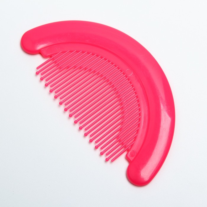 Расчёска детская + массажная щётка для волос, от 0 мес., цвета МИКС 