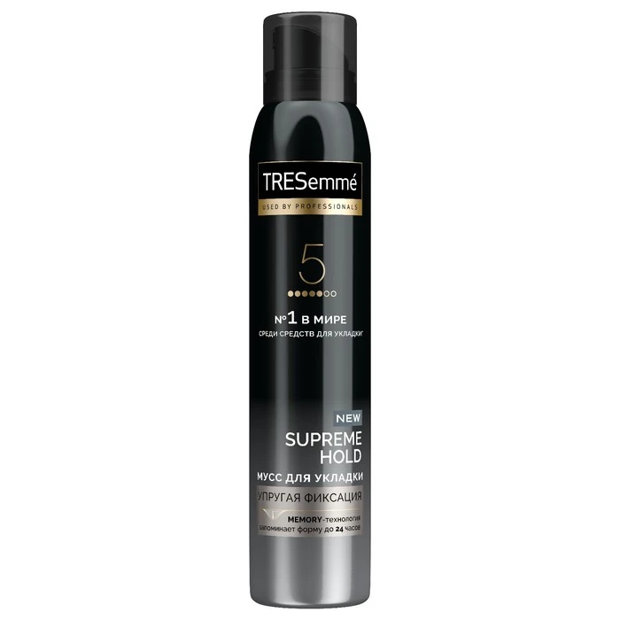 Мусс для укладки волос Tresemme сильная фиксация, 200 мл 
