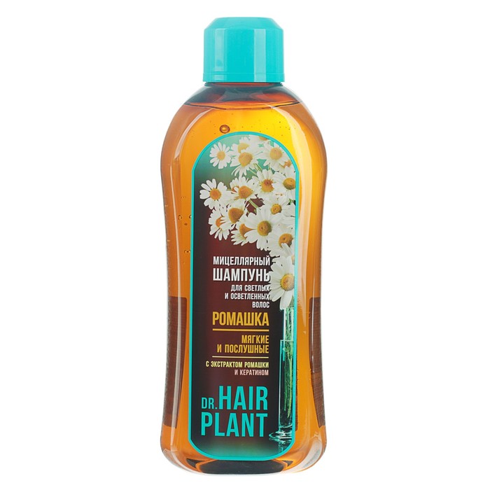 Шампунь для волос мицеллярный Dr.Hair Plant "Ромашка" для светлых и осветленных волос, 1 л 