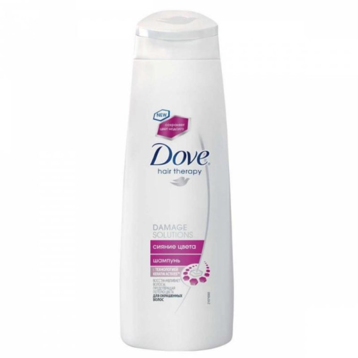 Шампунь для волос Dove «Сияние цвета» для окрашенных волос, 250 мл 