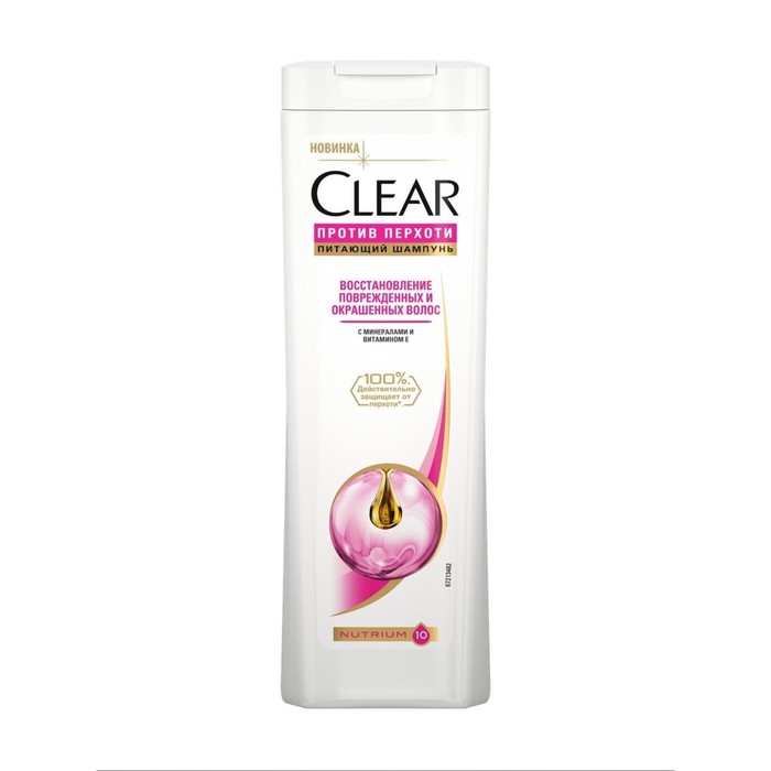 Шампунь Clear Women «Восстановление поврежденных и окрашенных волос», 200 мл 