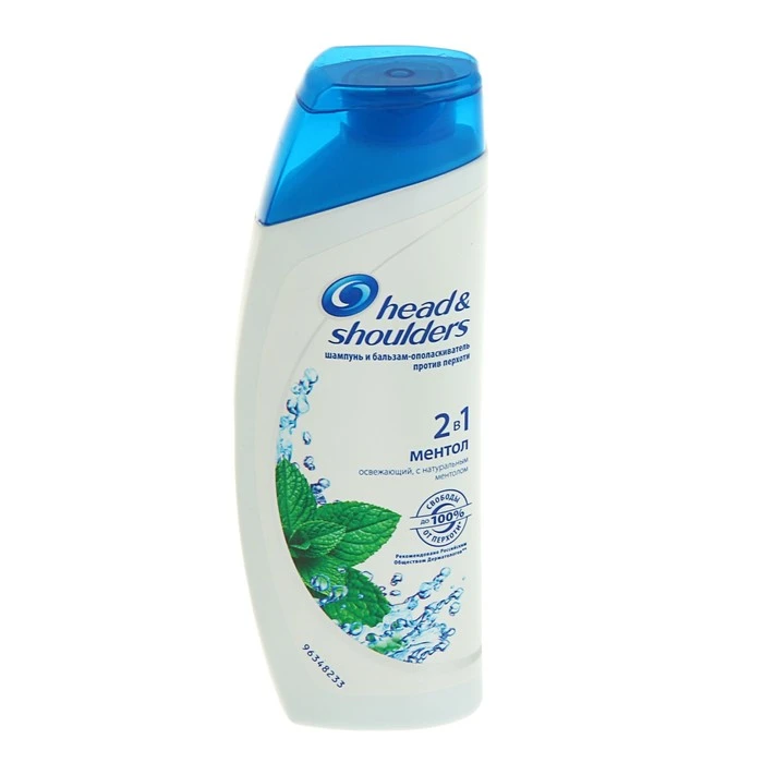 Шампунь от перхоти Head & Shoulders  2 в 1 Ментол освежающий, 200 мл 