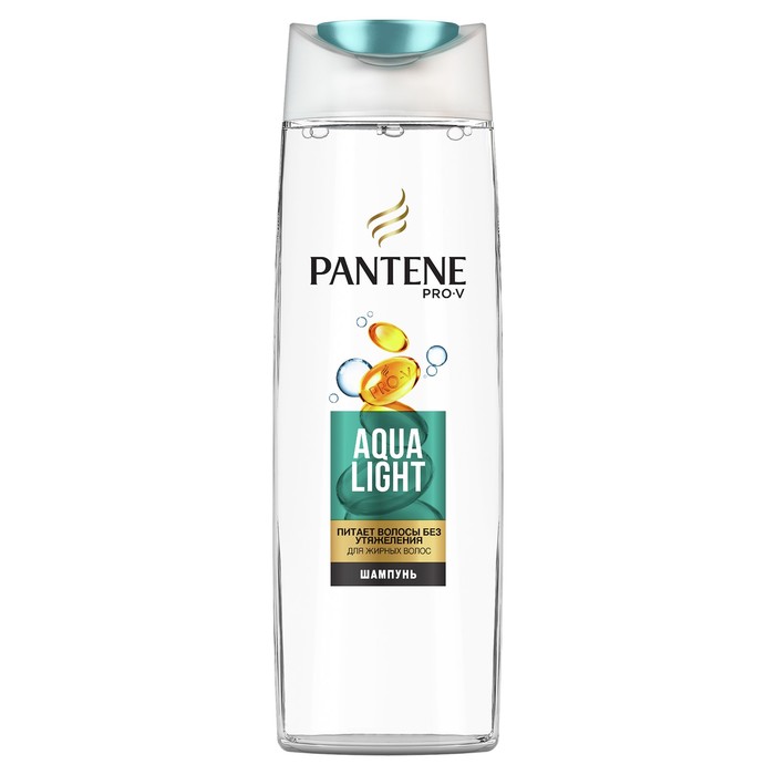 Шампунь для волос Pantene Aqua Light, для жирных волос, 250 мл 