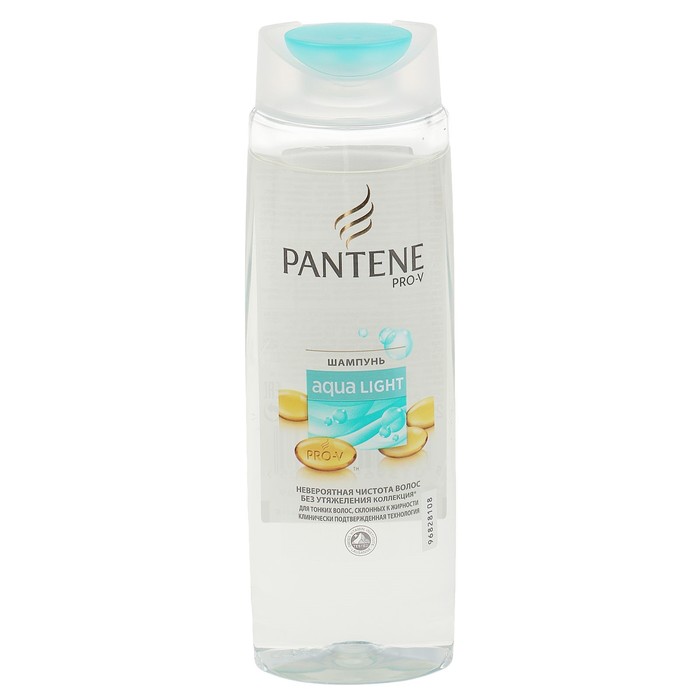 Шампунь для волос Pantene Aqua Light, для жирных волос, 250 мл 