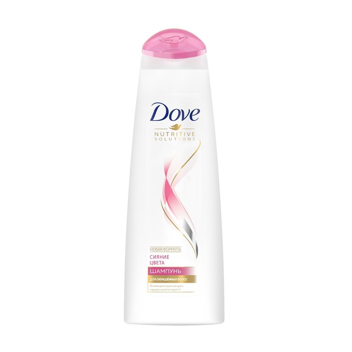 Шампунь для волос Dove Nutritive Solutions «Сияние цвета» для окрашенных волос, 380 мл 
