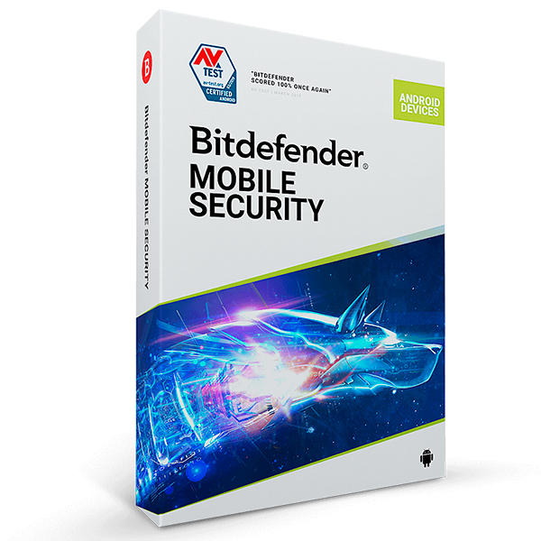 Электронный ключ Bitdefender Mobile Security на 12 месяцев (1 устройство Android)