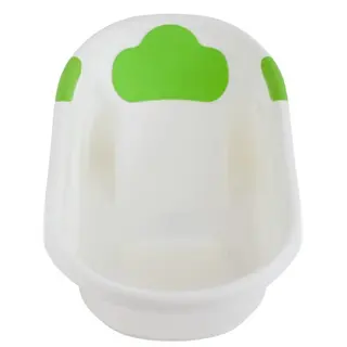 Ванночка с горкой ROXY-KIDS зеленая RBT-W1035G