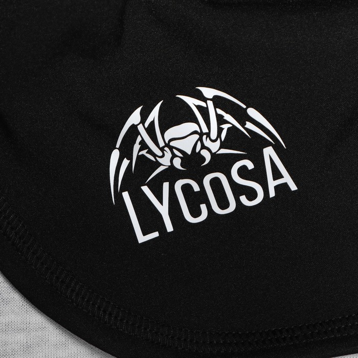 Подшлемник LYCOSA WINDSTOPPER+ VISCOSE BLACK с ветрозащитой шеи, размер L, XL 