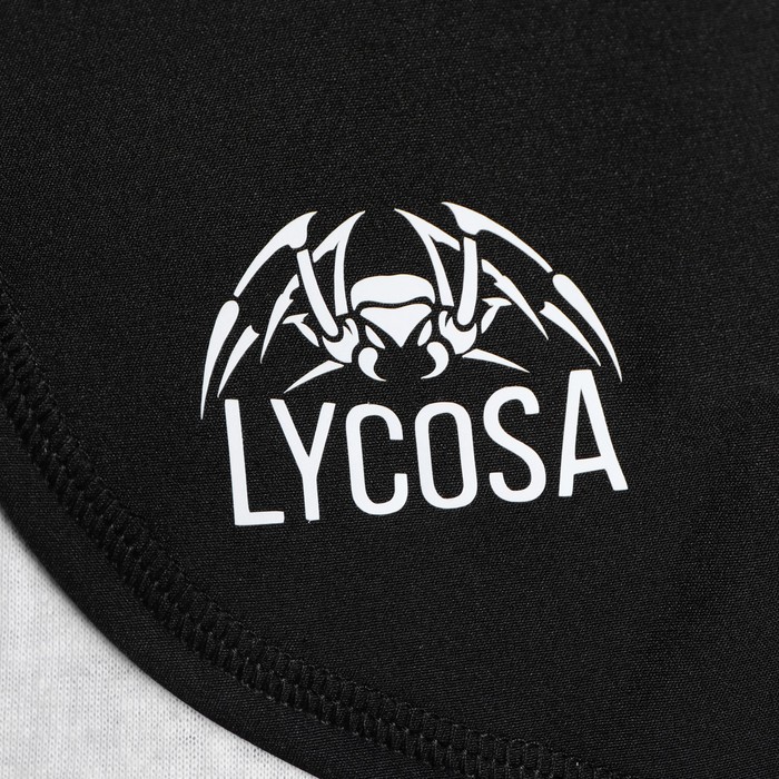 Подшлемник LYCOSA WINDSTOPPER+ VISCOSE BLACK с ветрозащитой груди и шеи, размер S, M 