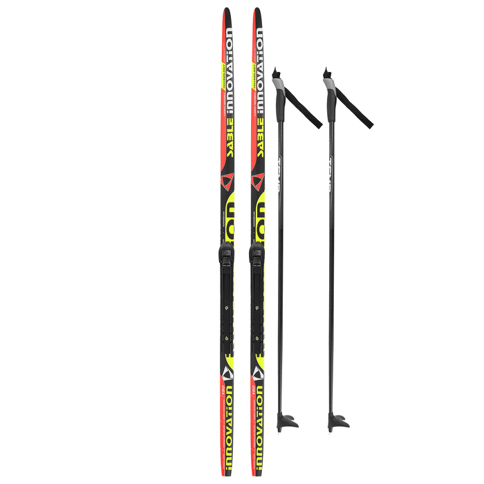 Комплект лыжный БРЕНД ЦСТ 150/110 (+/-5 см), крепление NNN цвет МИКС 