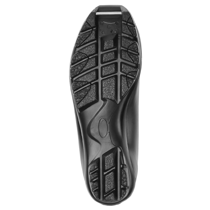 Ботинки лыжные TREK Sportiks NNN ИК, цвет чёрный, лого серый, размер 39 