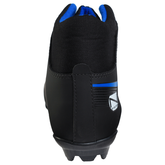 Ботинки лыжные TREK Sportiks NNN ИК, цвет чёрный, лого синий, размер 38 