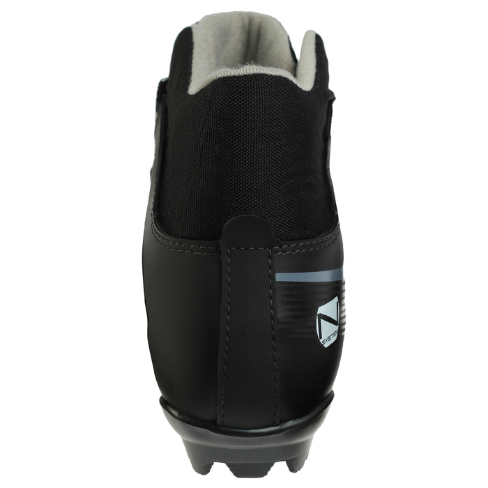 Ботинки лыжные TREK Sportiks NNN ИК, цвет чёрный, лого серый, размер 40 
