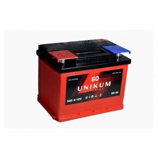 Аккумулятор Unikum 6CT 60 Ah 500 А 