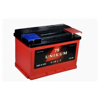 Аккумулятор Unikum 6CT 75 Ah 600 А 