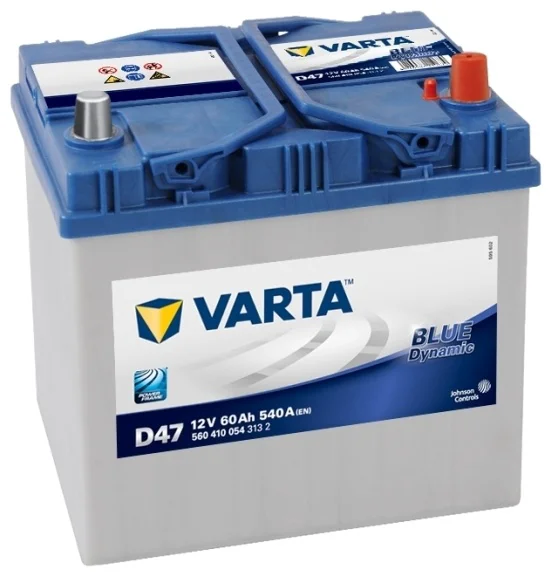 Аккумулятор Varta Blue Dynamic D47 60Ah -/+ 